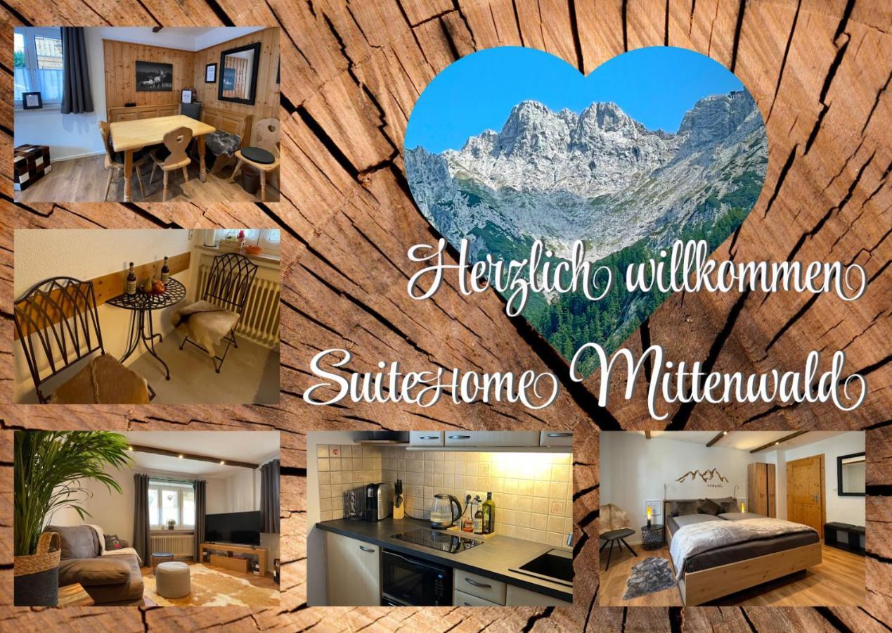 Suite Home Миттенвальд Экстерьер фото
