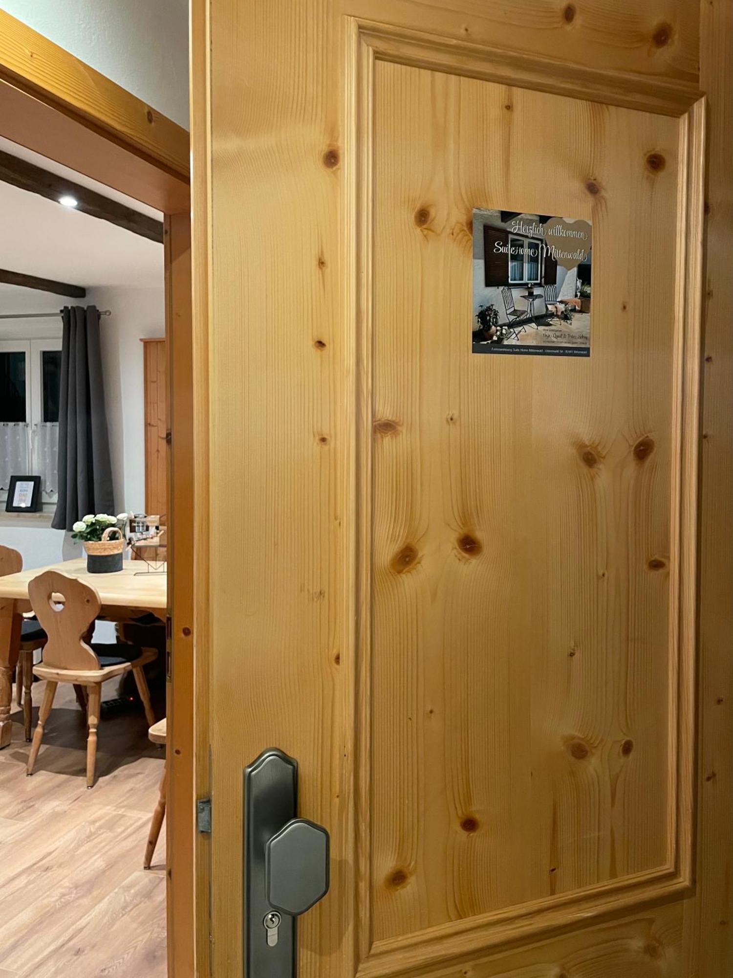 Suite Home Миттенвальд Экстерьер фото